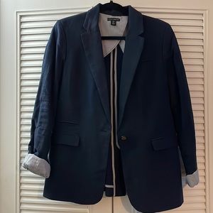 Navy boutique blazer